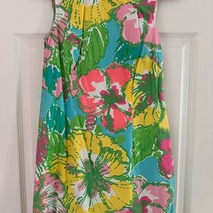 Lilly Pulitzer Floral Shift Dress in Multicolor